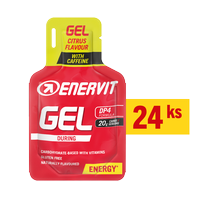 ENERVIT Gel s kofeínom - krabička 24 ks