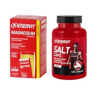 ENERVIT na kŕče: Magnesium Sport + Salt Caps